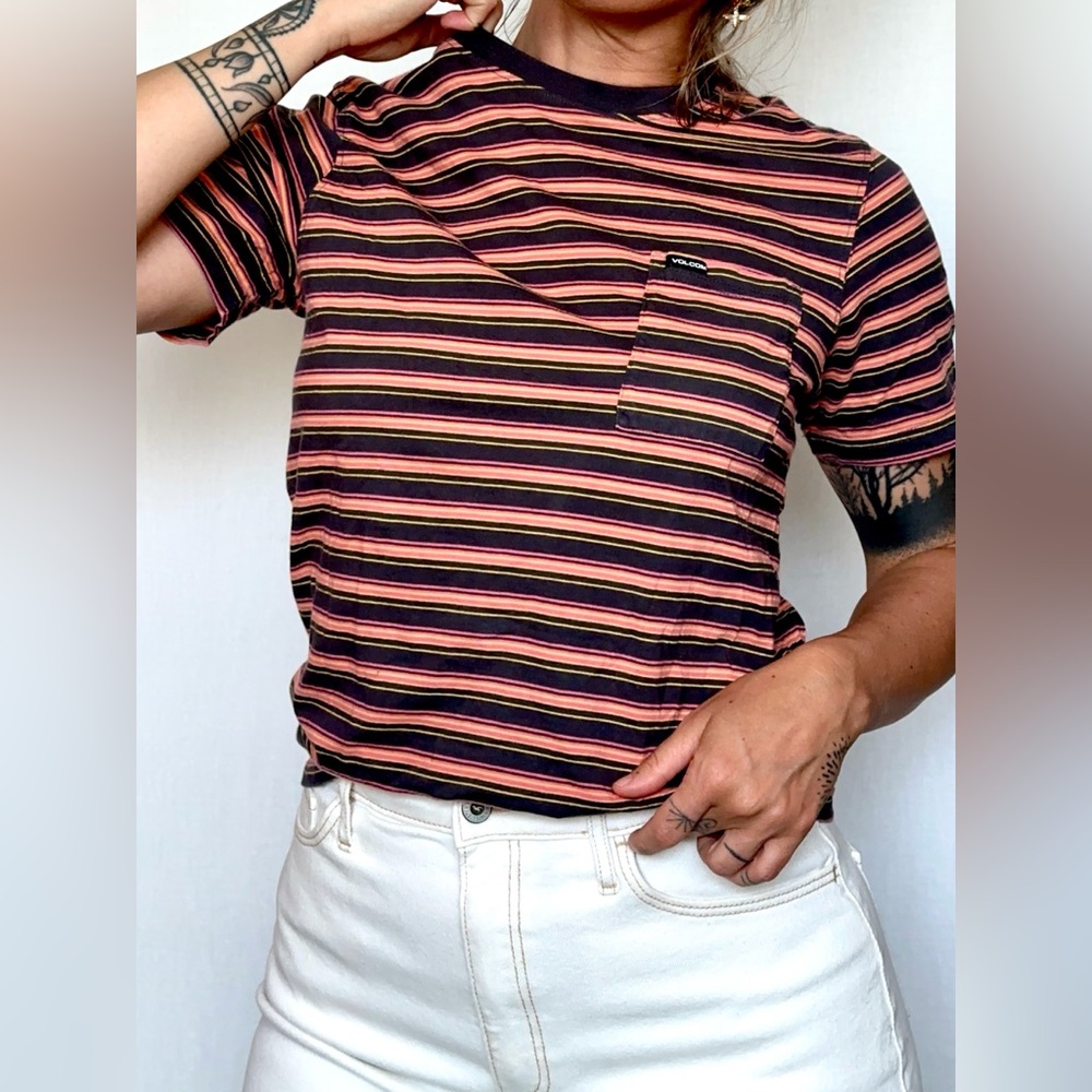Volcom Striped Women's Top